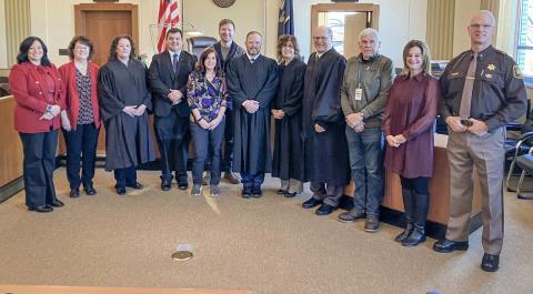 COUNTY OFFICIALS SWORN IN