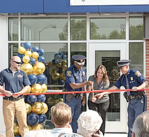 Ribbon cutting ceremony held for newly renovated hazmat training facility