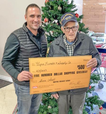 Flynn Lumber winners announced