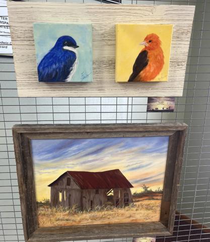 ART FEATURED IN LOBBY