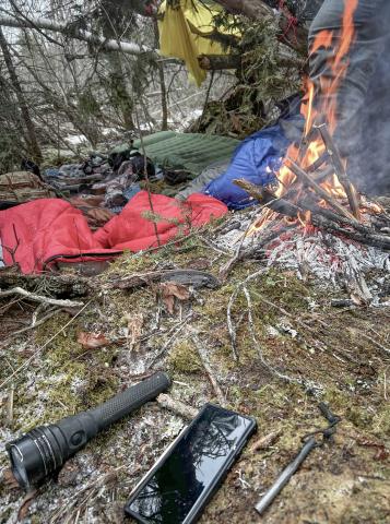 COs rescue hypothermic campers from Dead Stream Swamp in Roscommon County