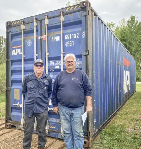 DeLisle Landscaping provides much needed storage for Christmas Kindness