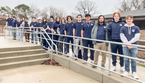Cybersecurity students ready to begin an annual red-blue live challenge that is part of Northwood University’s cybersecurity management program, which has received one of the nation’s most respected recognitions for cybersecurity education.