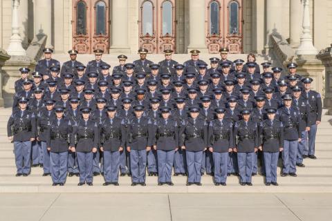 Troopers graduate, prepare to serve Michigan residents