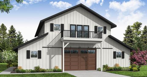 Barndominium Plan 20-558