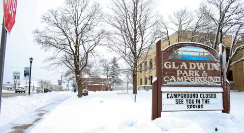 WINTER STORM HITS GLADWIN
