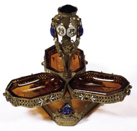 Most of us are used to having a saltshaker available at any meal. Ornately decorated salt dishes call back to a time when it was a luxury. JEFFREY S. EVANS &amp; ASSOCIATES