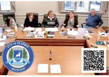 Check out the April 20 Gladwin City Council meeting at the above QR code.