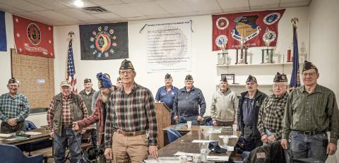 Gladwin County American Legion Post 171 members started the new year off with their first meeting on January 11, 2024, in the building they purchased at 128 North Silverleaf in Gladwin. This is now their permanent home with monthly meeting on the second Thursday of each month at 6 p.m. All county military service veterans are invited to attend.
