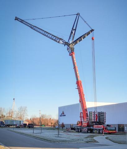 LARGEST CRANE NORTH OF DETROIT