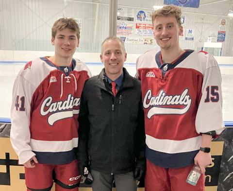 College hockey comes to town