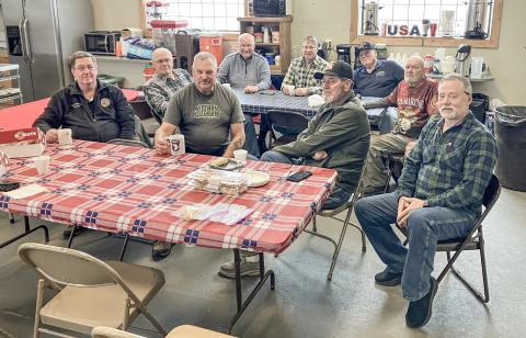 American Legion Post 171 hosted its first “Cup Of Joe” gathering.