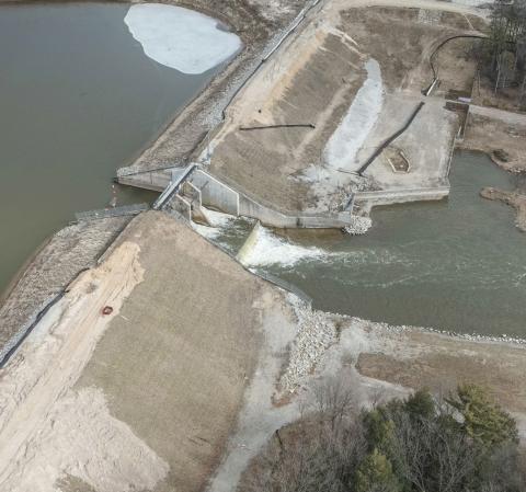 Dam work set to suspend; Four Lakes Task Force give August construction update