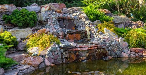 How to Build a Small Pond with Fountain