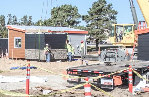 CONSTRUCTION CONTINUES ON BIGGBY COFFEE