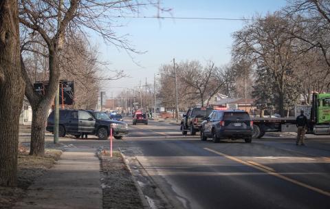 TWO VEHICLE ACCIDENT