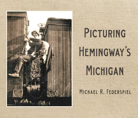 The cover of “Picturing Hemingway’s Michigan” features a teenage Ernest Hemingway. WAYNE STATE UNIVERSITY PRESS