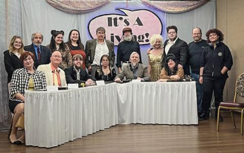 Gladwin Area Friends of the Theatre (GAFT) cast of Occupation: Murder.