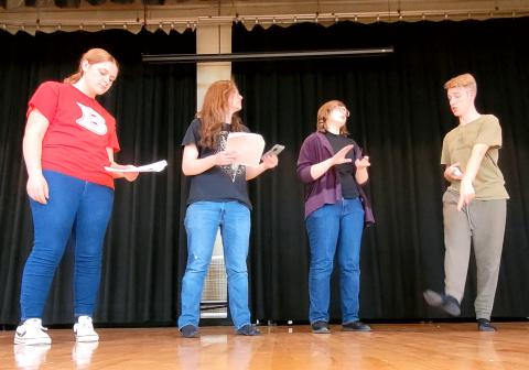 Beaverton Jr./Sr. High School Drama & Music Department presents a madrigal dinner theatre