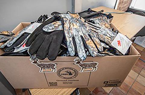 From deer donations to deerskin gloves, hunters help