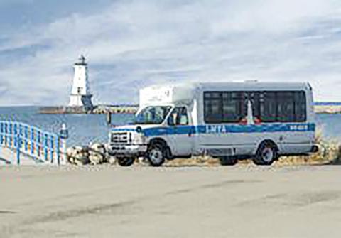 Ludington Mass Transportation Authority bus.