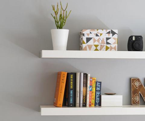 Update Your Home with Floating Shelves