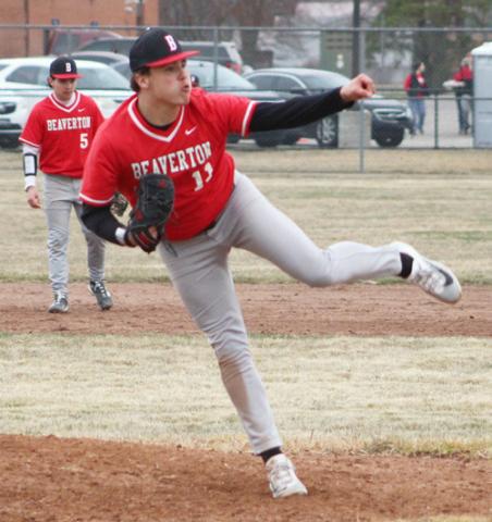 Beaverton southpaw Landon Love pitched his way to First Team All-State honors this season with a 9-2 record and 109 strikeouts.