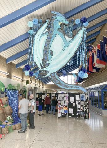 GLADWIN HIGH SCHOOL HOSTS ART SHOW
