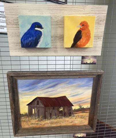 ART FEATURED IN LOBBY