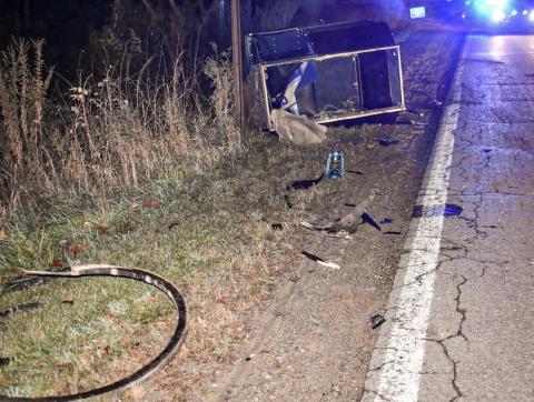 No injuries in vehicle versus buggy accident