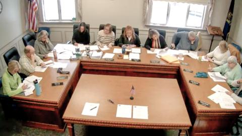 Pictured is the Gladwin City Council at its March 16 meeting.