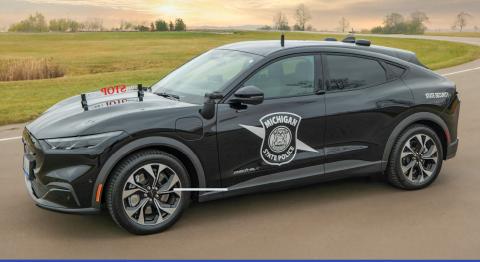 State police pilots first battery electric vehicle in patrol fleet