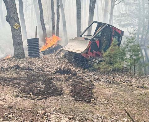 Windy Monday keeps firefighters busy