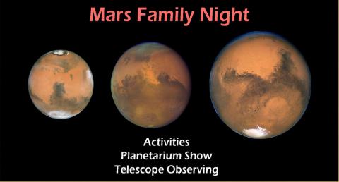 Head to the Delta College Planetarium for a free event all about Mars