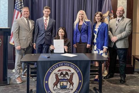 AG Nessel signs bill into law as acting governor