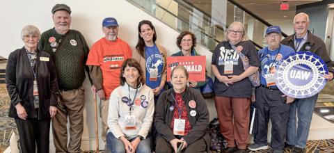 DEMS TRAVEL TO CONVENTION