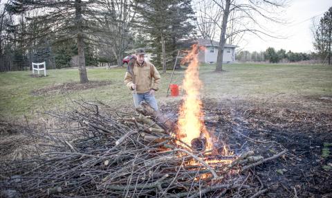 In Michigan, open burning is regulated by the Natural Resources and Environmental Protection Act (Act 451 of 1994) and associated rules. The act includes: Air Pollution Control – Part 55, Solid Waste Management – Part 115, Forest Fire Prevention – Part 515. In addition, local units of government, such as city, county, or township boards, often regulate open burning through local laws. Local open burning laws take precedence over state regulations only if they are more restrictive.