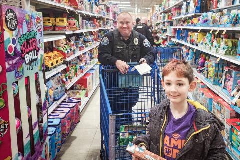 Shop with a Hero held December 14