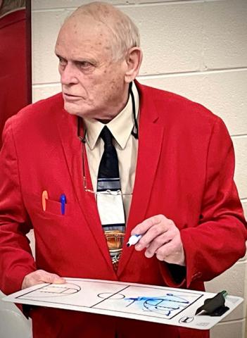 Coach Roy F. Johnston