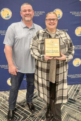 MCDONALD HONORED