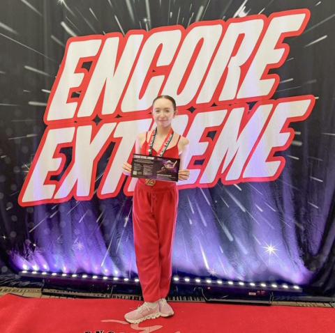 Harrison receives platinum score at dance competition