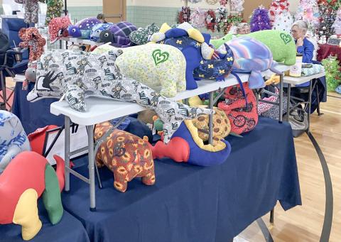 Craft vendors filled the gym at the Beaverton Activity Center with their wares Friday and Saturday to take part in the Gladwin County Chamber of Commerce Women’s Expo.