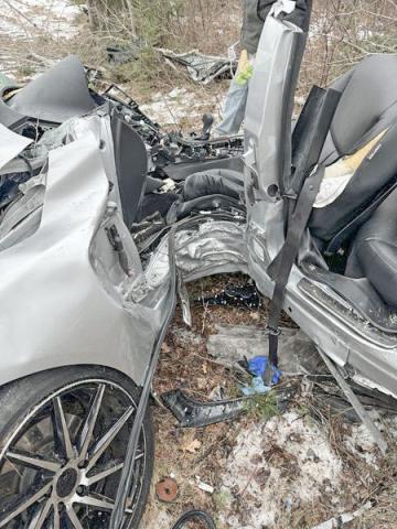 Man airlifted after car accident on I-75
