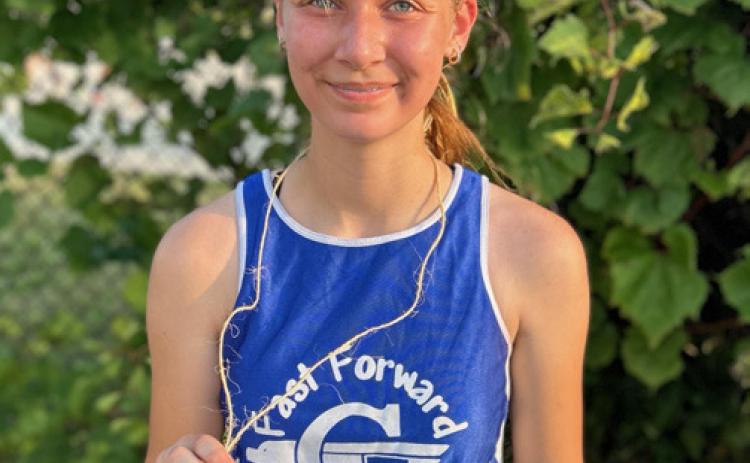 Gladwin junior high girls Cross Country compete at Saginaw