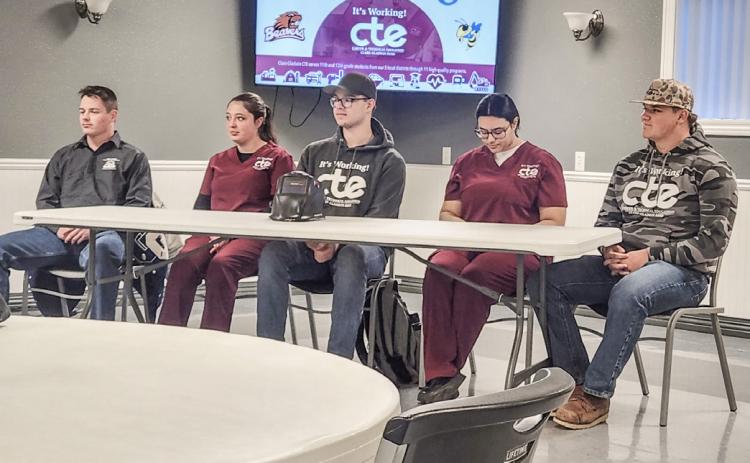 CTE STUDENTS ADDRESS LEGISLATIVE FORUM