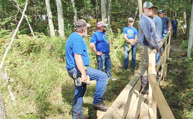 Teen completes project