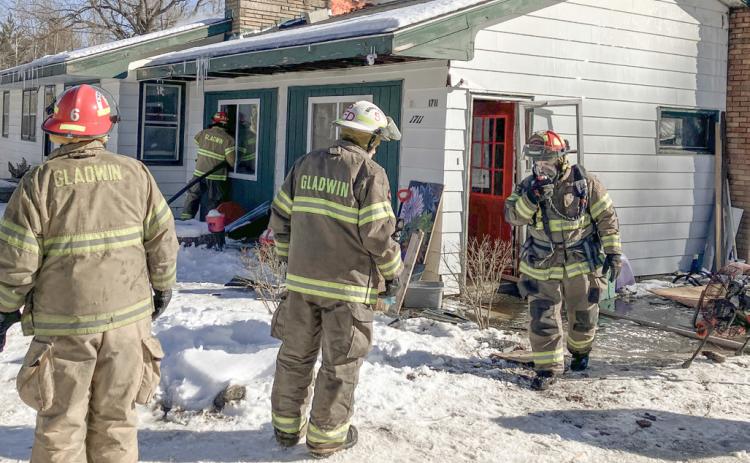 FIREFIGHTERS BATTLE HOUSE FIRE ONWEBER ROAD