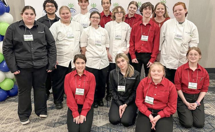 Clare-Gladwin Culinary students compete at the ProStart State Competition in Kalamazoo.