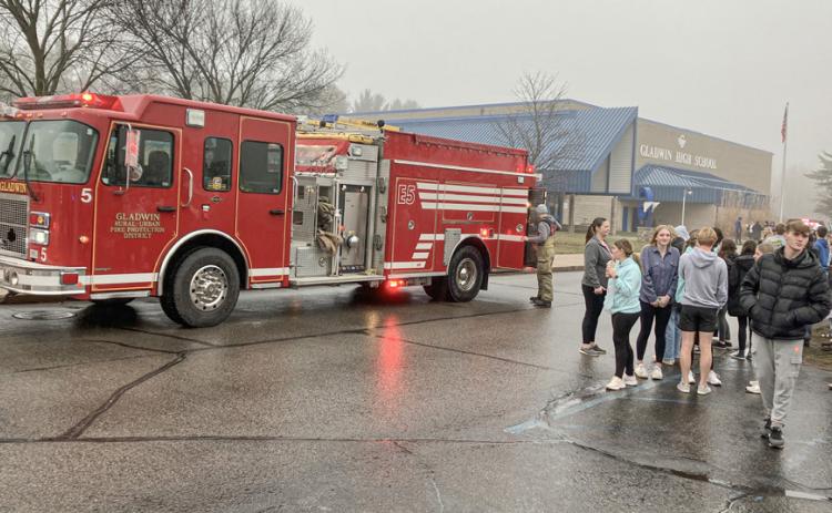 SMOKY GLADWIN HIGH SCHOOL EVACUATED