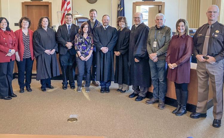 COUNTY OFFICIALS SWORN IN